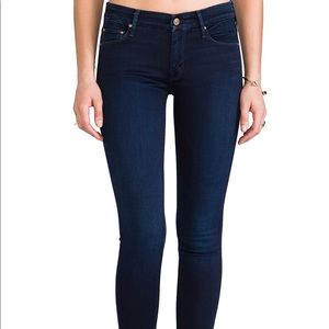 Mother jeans dyed blue size 28